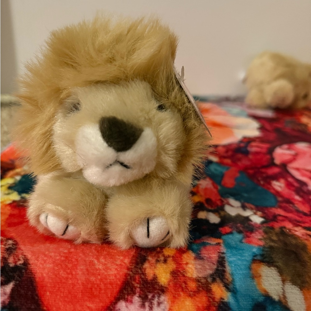 Cuddly Plush Lion Stuffed Animal - Brown